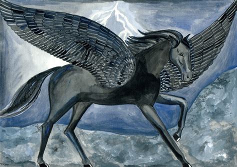 Entdecke die welt und baue ressourcen ab, um wunderschönes zubehör für dein pferd herzustellen wie sättel, zäume, decken und mehr! Pegasus Geflügeltes Pferd Gewitter - Kostenloses Bild auf ...