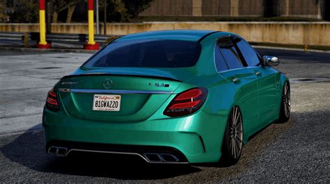 2017 Mercedes Amg C63 S 11 Gta 5 Mod Grand Theft Auto 5 Mod