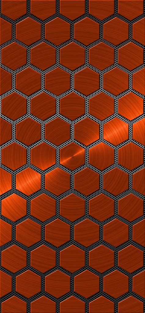 Poly 3mcsnetwork Hexagon Mesh Metal Pattern Polygon Shiny X3mcx
