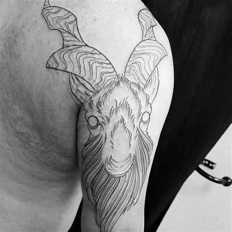100 Goat Tattoo Designs For Men Ink Ideas With Horns