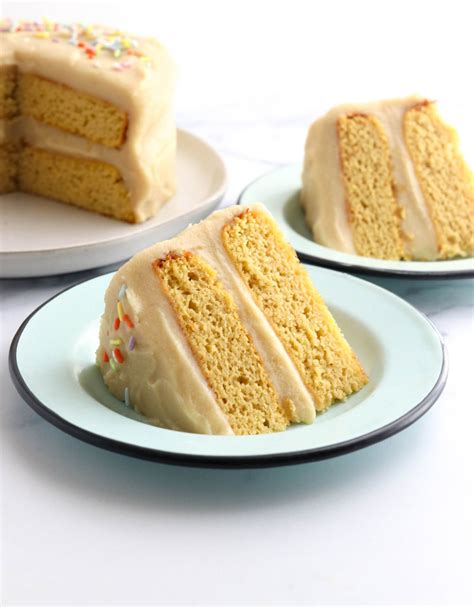 Gluten Free Vanilla Cake Light Fluffy And Delicious Thoroughly