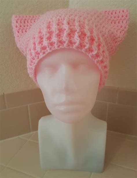Pussyhat Project Hat Pink Pussycat Hat Womens Protest Hat Official Pink Pussyhat Project