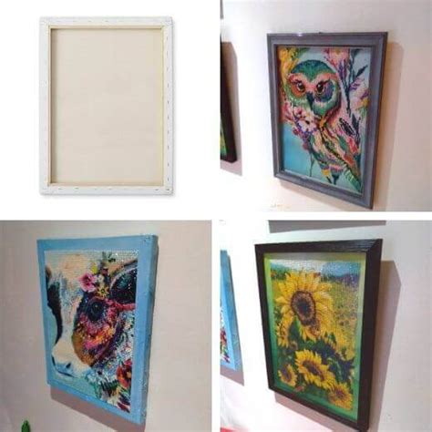 How To Frame Your Diamond Painting Canvas Joy In Crafting