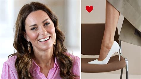 Kate Middletons Favourite White High Heel Shoes 5 High Street Pairs