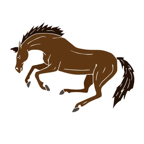 50 Wild Horse Kicking Stock Illustrations Royalty Free Vector