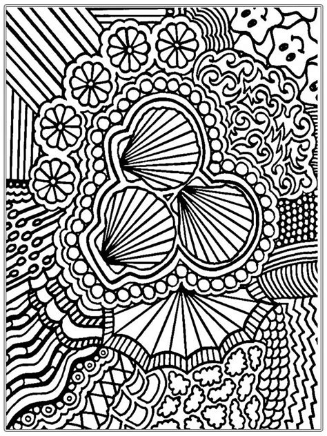 Abstract Art Coloring Pages For Adults At Getdrawings