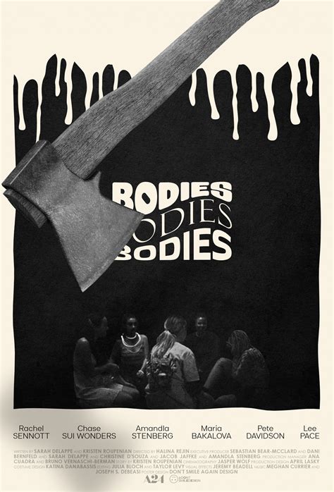 Artstation Alternative Poster For Bodies Bodies Bodies By Halina