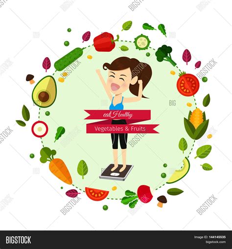 Food Your Healthy Vector And Photo Free Trial Bigstock