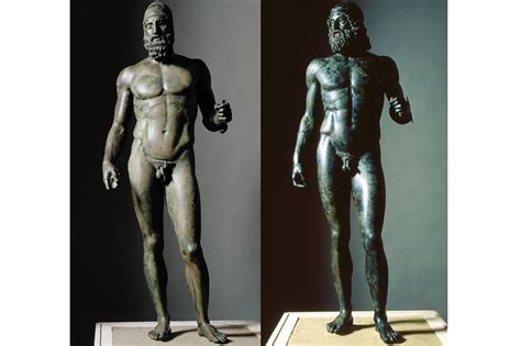The Riace Bronzes Warriors Rescued From The Sea Wsj