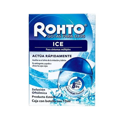 Gotas para ojos Rohto Ice síntomas múltiples 13 ml Walmart