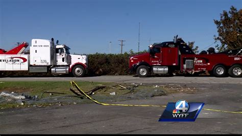 Towing Company Working Around The Clock To Clean Up Tornado Damaged