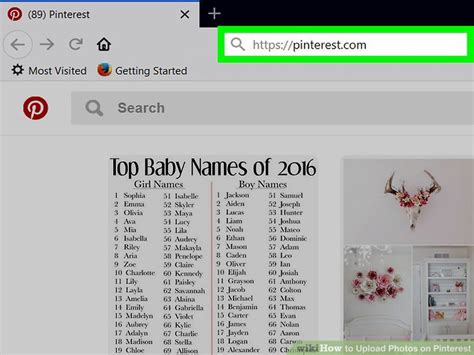 How To Upload Photos On Pinterest With Pictures Wikihow