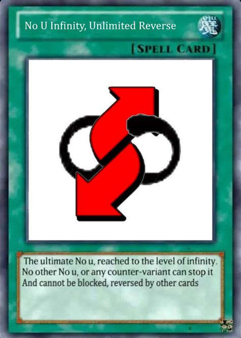 Uno Reverse Card That Cannot Be Reversed Printable Cards