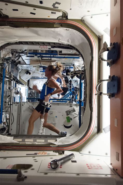 Nasa Astronaut Karen Nyberg Expedition 36 Flight Engineer Equipped