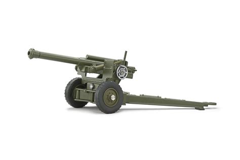 Canon Howitzer 105mm Green Camo 1945 Solido