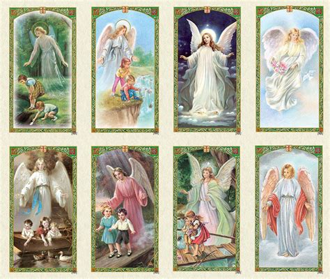Guardian Angel Series Prayer Card Henry Schwab
