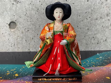 Traditional Japanese Doll Hina Matsuri Doll Hina Ningyo Etsy