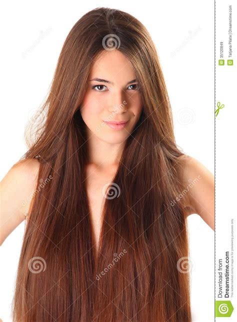 赤裸女孩 库存图片 图片 包括有 年轻 发型 人力 长期 平稳 赤裸 人员 表面 头发 35120849