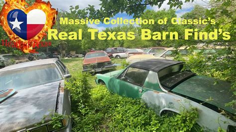 Real Texas Barn Finds, A Massive Collection of Classic Car's & Truck's
