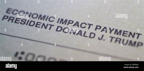 Text On The Economic Impact Payment Relief From Covid 19 Pandemic