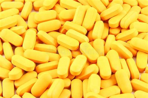 Yellow Capsule Diet Pill Deitary