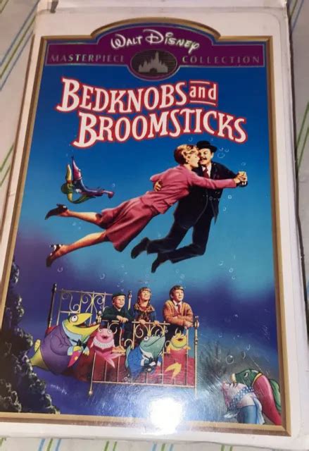 Disney Bedknobs And Broomsticks Vhs Masterpiece Collection Clamshell