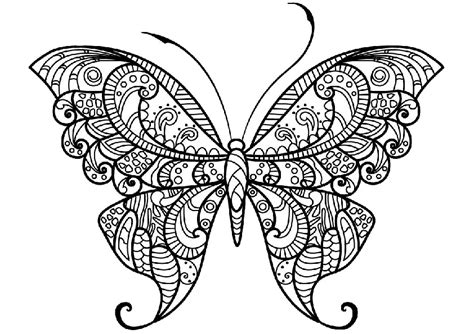 If you are one of the millions of people who are excited to rediscover coloring as a way to deal with stress, we hope. Wonderful Butterfly Adult Coloring Pages Mandala Coloring ...