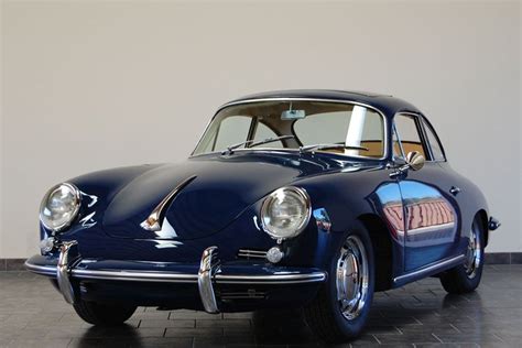 1965 Porsche 356sc Sunroof Coupe Bali Blue Porsche 356 1964