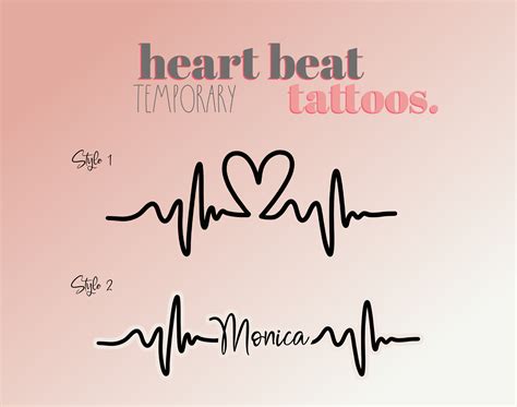 Aggregate 90 About As Heartbeat Tattoo Super Hot Indaotaonec