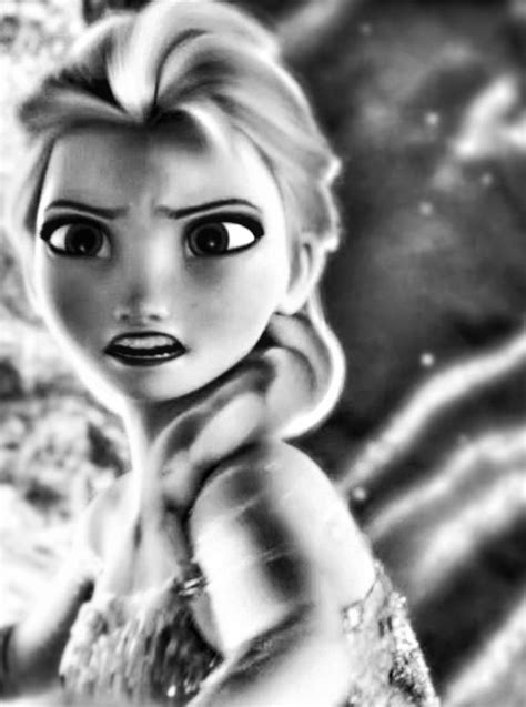 Elsa Mad Even Angry Elsa Is Still So Beautiful Disney Black And