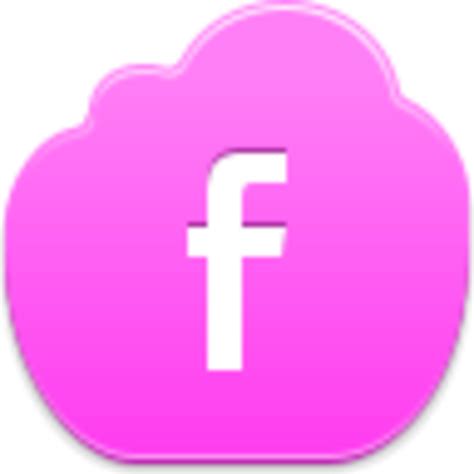 Download Hd Small Icon Logo Facebook Pink Png Transparent Png Image