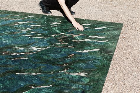 A Mirage You Can Touch Liquid Marble Installation Fools The Eye Urbanist