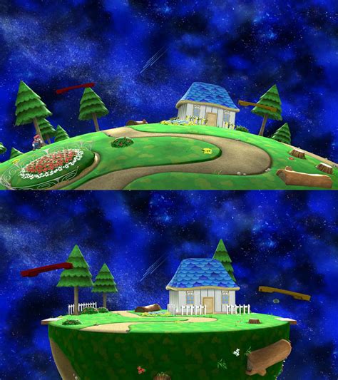 Ssbb Stages Smashu Mario Galaxy Wip By Dsx8 On Deviantart