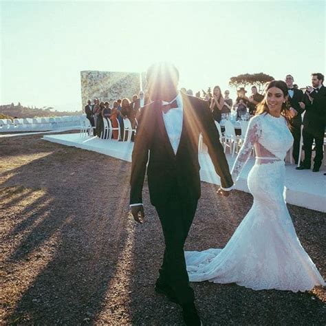 Kanye West Kim Kardashian Wedding Photos The Celebrations Began In