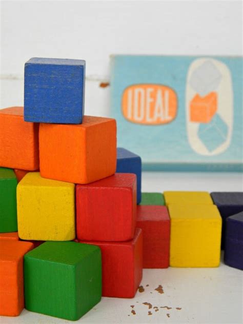 Vintage Ideal Counting Blocks By Noodleandlouvintage On Etsy