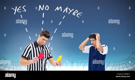 Red Card Referee Hi Res Stock Photography And Images Alamy