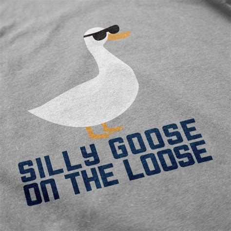 Silly Goose On The Loose Crewneck Middle Class Fancy