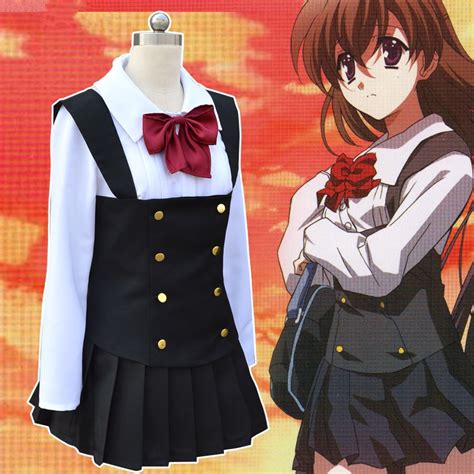 School Days Cosplay Costume Kotonoha Katsura Sekai Saionji Girl Uniform