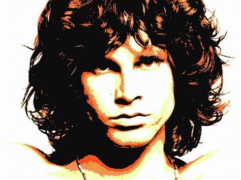 Jim Morrison The Doors Painting Town