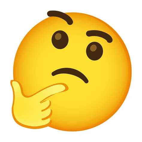 Thinking Face Png