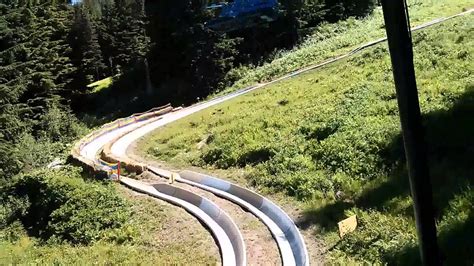 Mt Hood Ride Up To The Alpine Slide Oregon Summer 2013