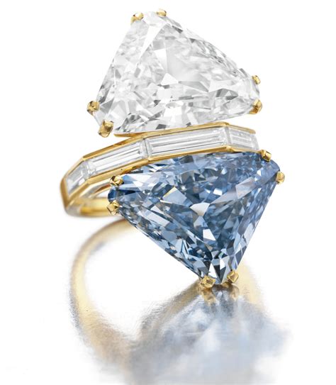 The Bvlgari Blue Diamond Sets Record Price At Christies Auction