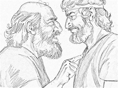 Color in this picture of an jacob and others with our library of online coloring pages. Laban Confronts Jacob Coloring Page