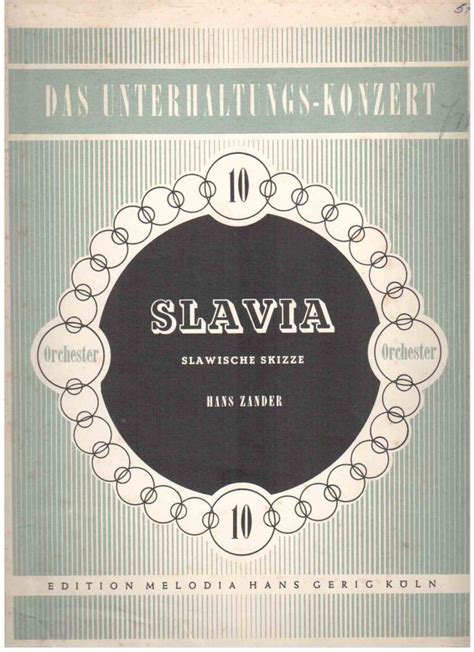 Slavia am bollwerk 7, 50667 köln, germany anfahrtsbeschreibung abrufen. Slavia - Slawische Skizze gebraucht kaufen - Gebrauchte ...