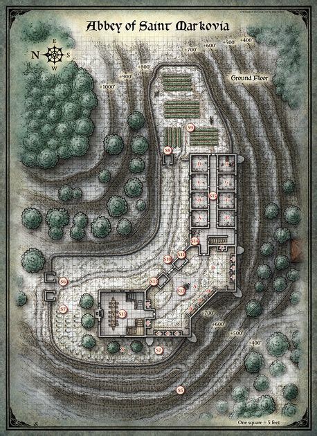 Castle Ravenloft Map E Maps Database Source