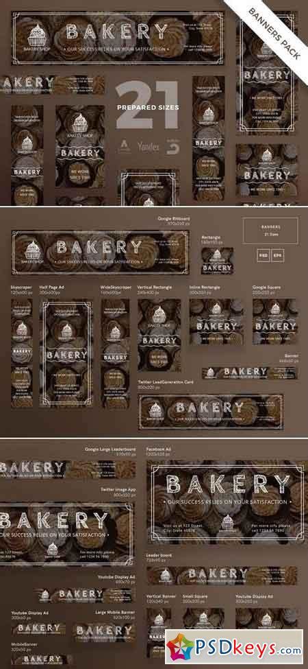 So check out this incredible collection of premium social media banners to step up your game and improve your online presence today. Bakery Shop Banner Pack and Social Media Pack Template ...