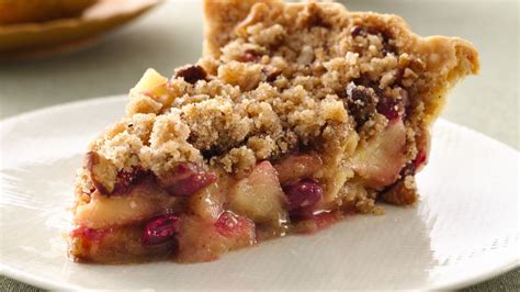 How to make our favorite our favorite apple pie — perfectly cooked (not mushy) apples surrounded by a thickened and gently spiced sauce all baked inside a flaky, golden brown. French Cranberry-Apple Pie recipe from Pillsbury.com