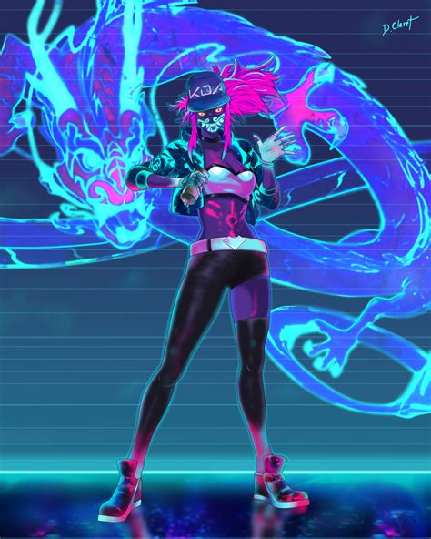 Akali KDA By Dclaret Akali Dclaret League Of Legends Lol League Of Legends League Of