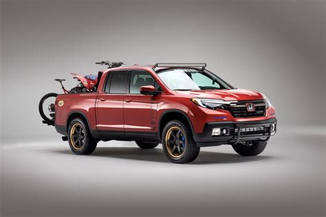 © provided by trucktrend 2017 honda ridgeline first drive driving since its introduction in 2005 as an '06 model, there has been constant talk around the office water cooler about honda's entry into the midsize pickup segment. Custom 2017 Honda TRX250X Sport / Race ATV + RidgeLine ...