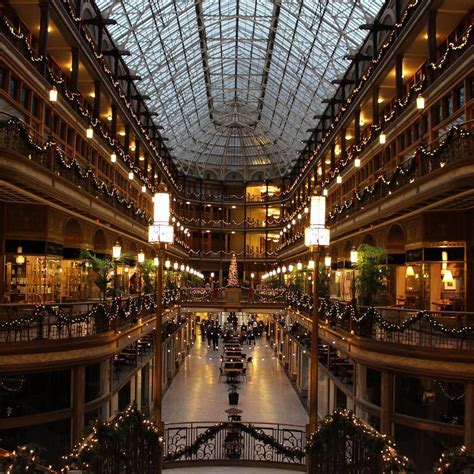 Cleveland Arcade Cleveland Ohio The Arcade In Downtown Cleveland